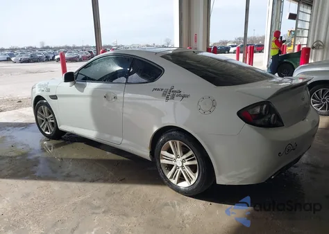2007 Hyundai Tiburon Gs from USA, damaged, VIN KMHHM66D57U246089